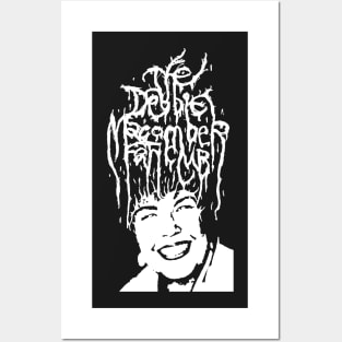 The Debbie Macomber Fanclub Black Death Metal Logo Meme Posters and Art